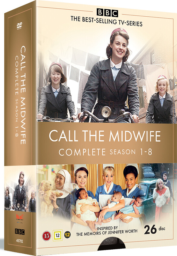 Call The Midwife - Collection - Sæson 1-8 - DVD - Tv-serie