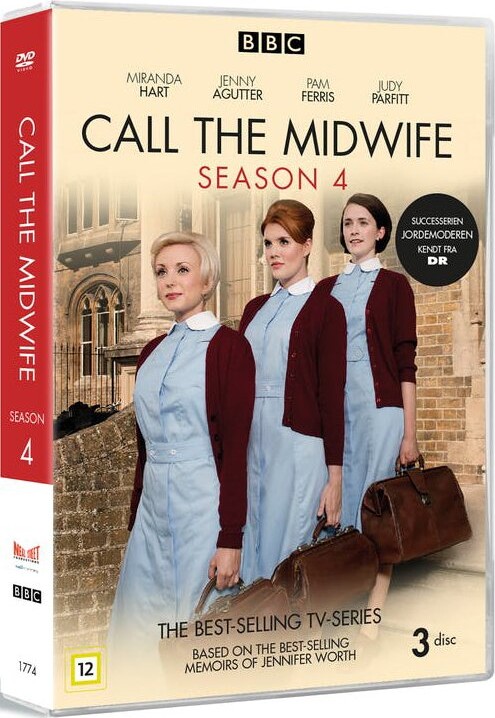 Jordemoderen / Call The Midwife - Sæson 4 - DVD - Tv-serie