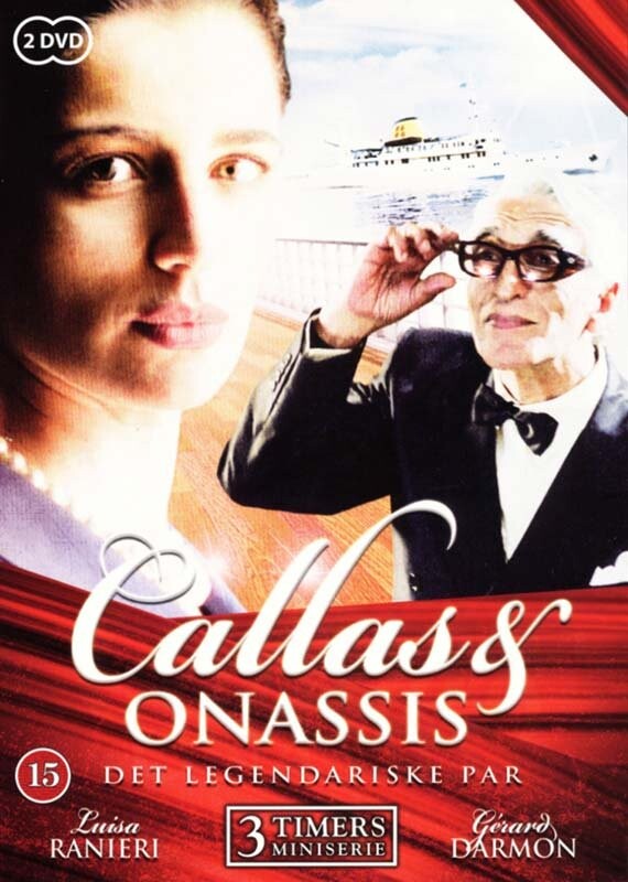 Callas And Onassis - Det Legendariske Par - DVD - Tv-serie