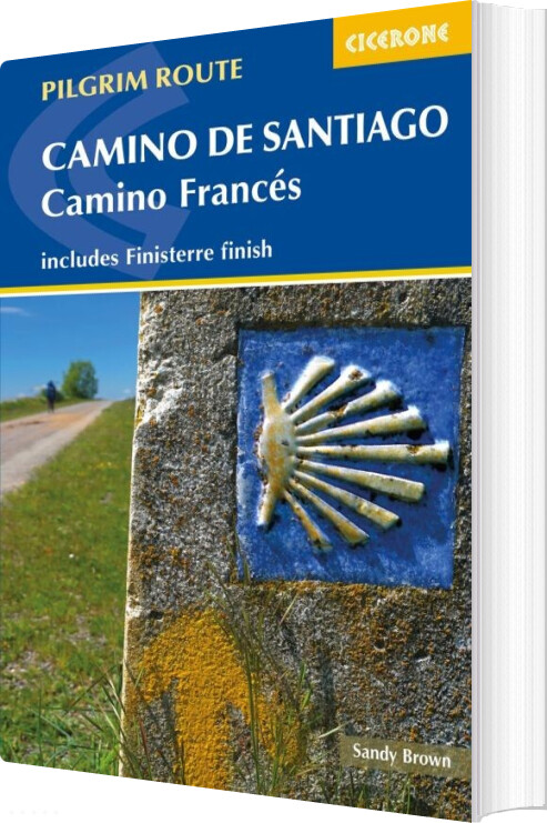 Pilgrim Route - Camino De Santiago - Camino Frances - Sandy Brown - English Book