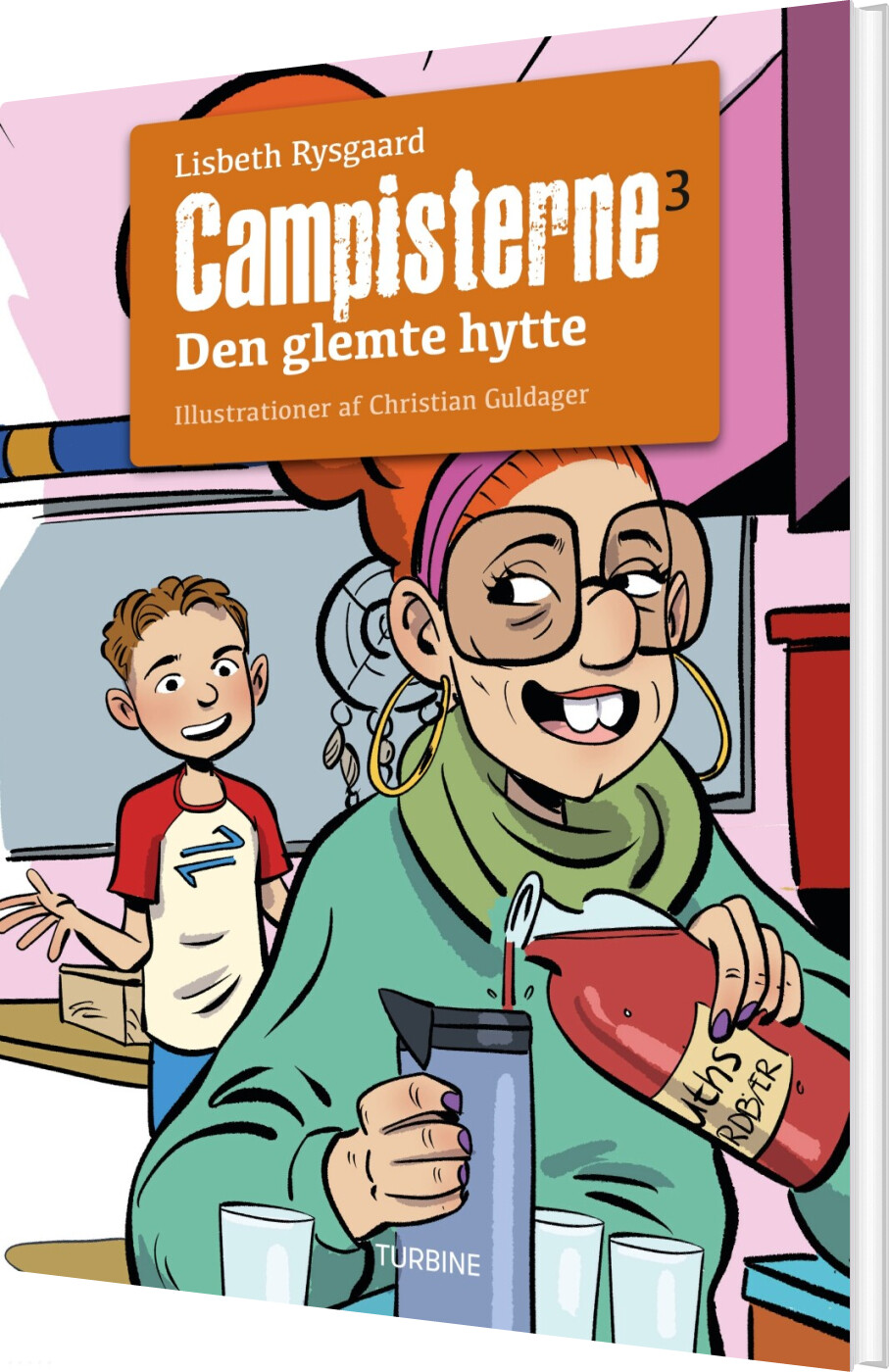 Campisterne - Den Glemte Hytte - Lisbeth Rysgaard - Bog