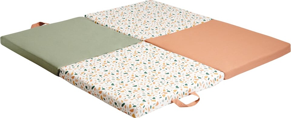 Candide - Foldebar Legemadras - Multifarvet - 120x120 Cm