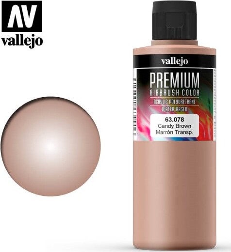 Billede af Vallejo - Premium Airbrush Maling - Candy Brown 200 Ml