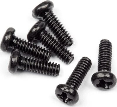 Cap Head Screw M2 X 6mm 6pcs - Mv28038 - Maverick Rc