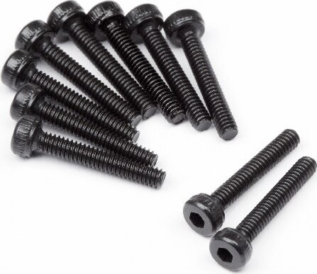 Cap Head Screw M2x12mm (10pcs) - Hpz413 - Hpi Racing