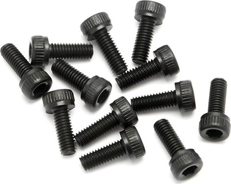 Cap Head Screw M3 X 8mm (12pcs) - Hpz542 - Hpi Racing