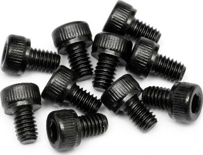 Cap Head Screw M4x6mm (10pcs) - Hp94502 - Hpi Racing