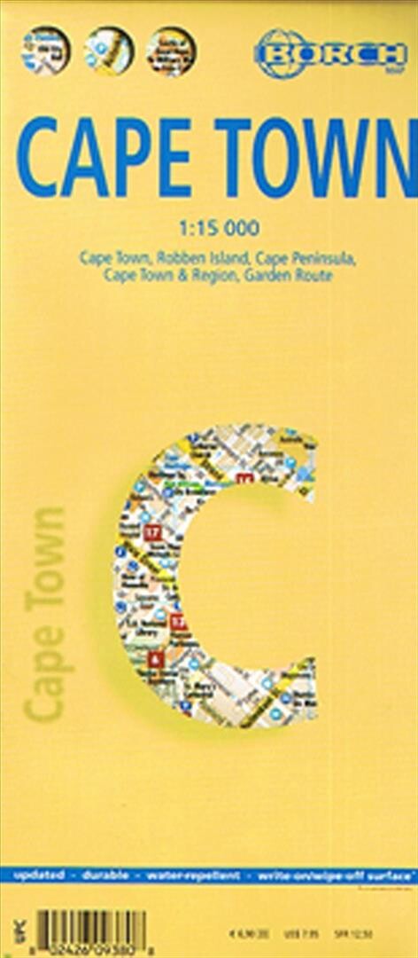 Cape Town - Borch Maps  - English book