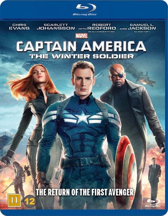 Captain America 2: The Winter Soldier - Blu-Ray