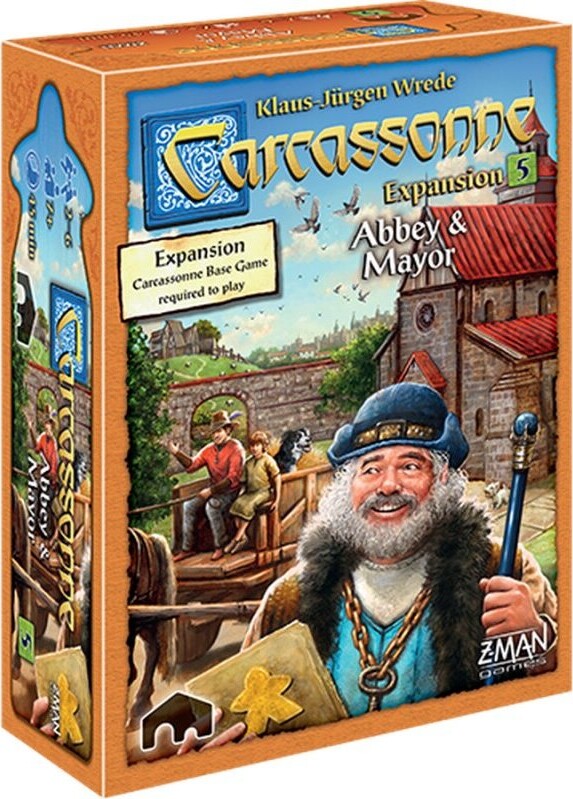 z man games Carcassonne: Abbey & Mayor - Nordic Spil