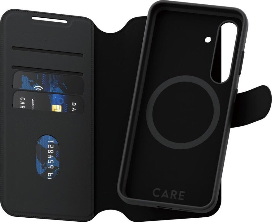 CARE by PanzerGlass Feature Case Tango Two-in-One Wallet w. QI Compatible Samsung Galaxy S24+