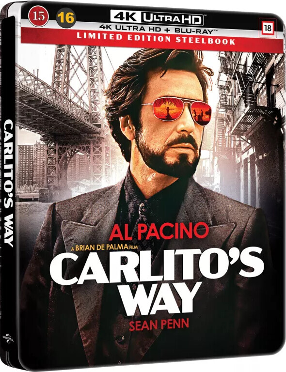 Carlito's Way - Steelbook - 4K Blu-Ray