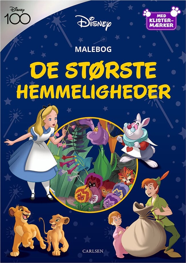 Carlsen - Malebog - Disney Klassikere - Disney - Bog