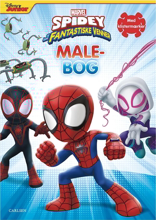 Billede af Carlsen - Malebog - Spidey Og Hans Fantastiske Venner - Disney Junior - Bog