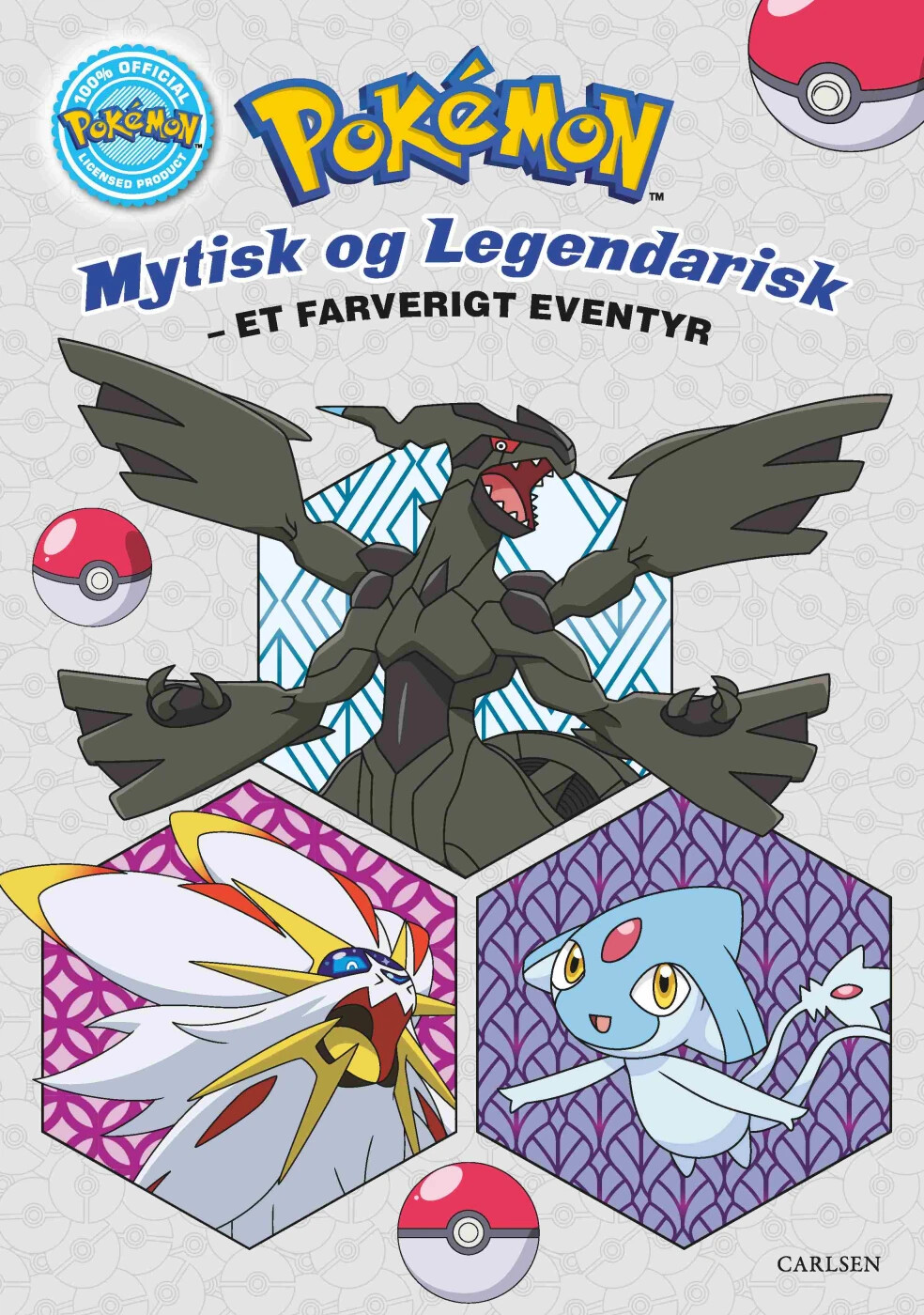 Carlsen - Pokemon - Mystisk Og Legendarisk Malebog - Bog