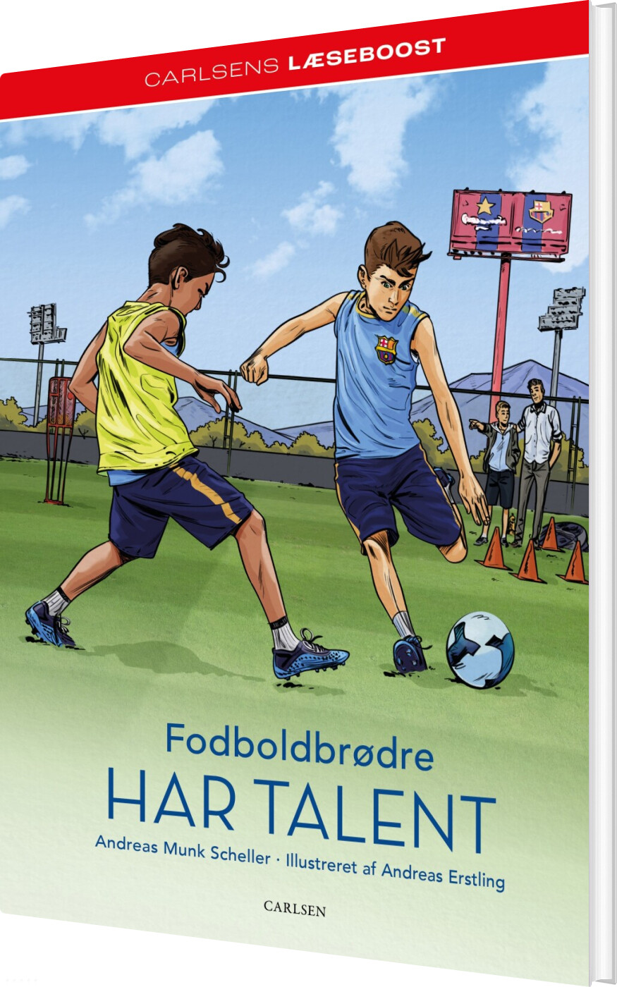 Carlsens Læseboost - Fodboldbrødre Har Talent - Andreas Munk Scheller - Bog