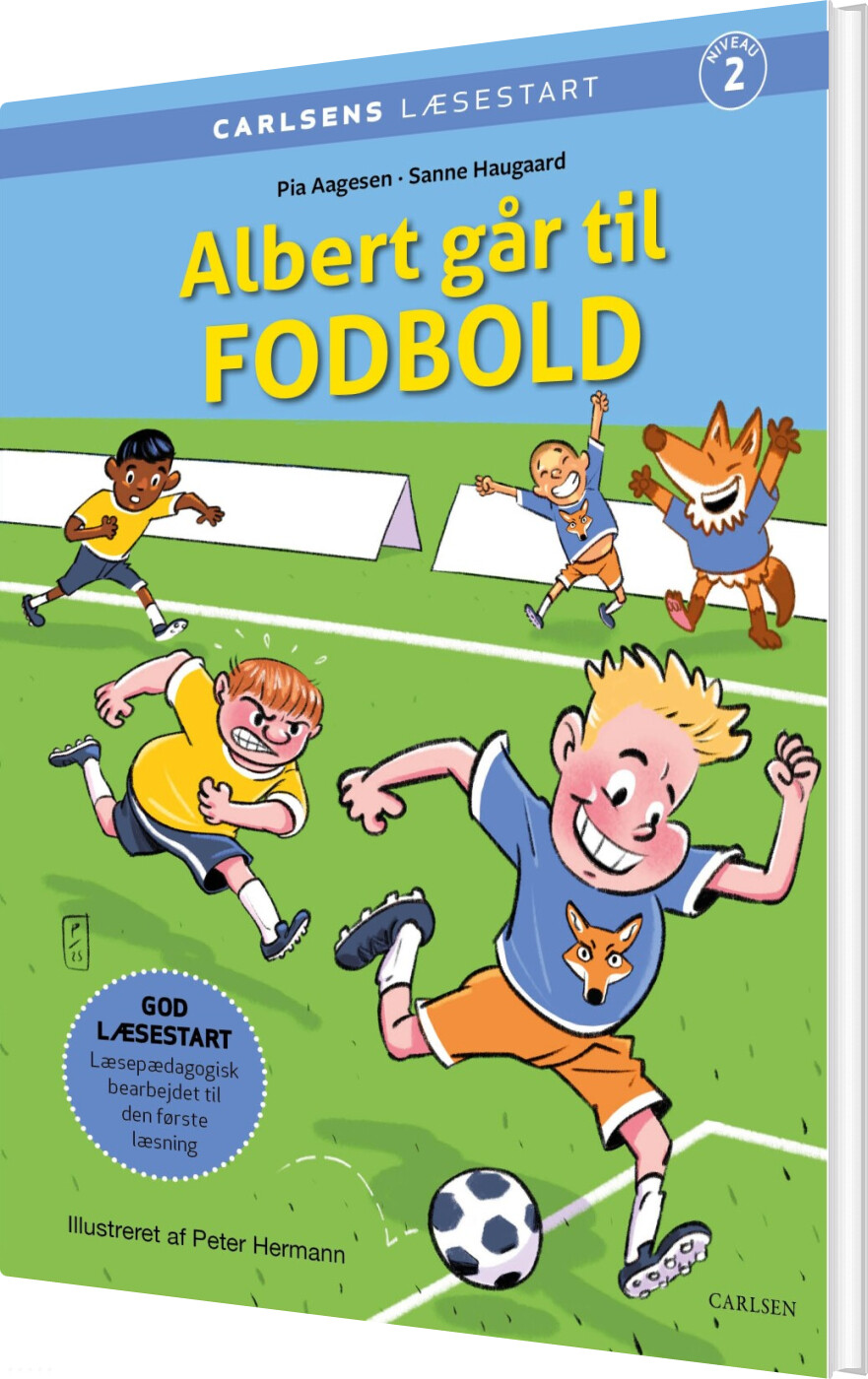 Carlsens Læsestart: Albert Går Til Fodbold - Sanne Haugaard - Bog