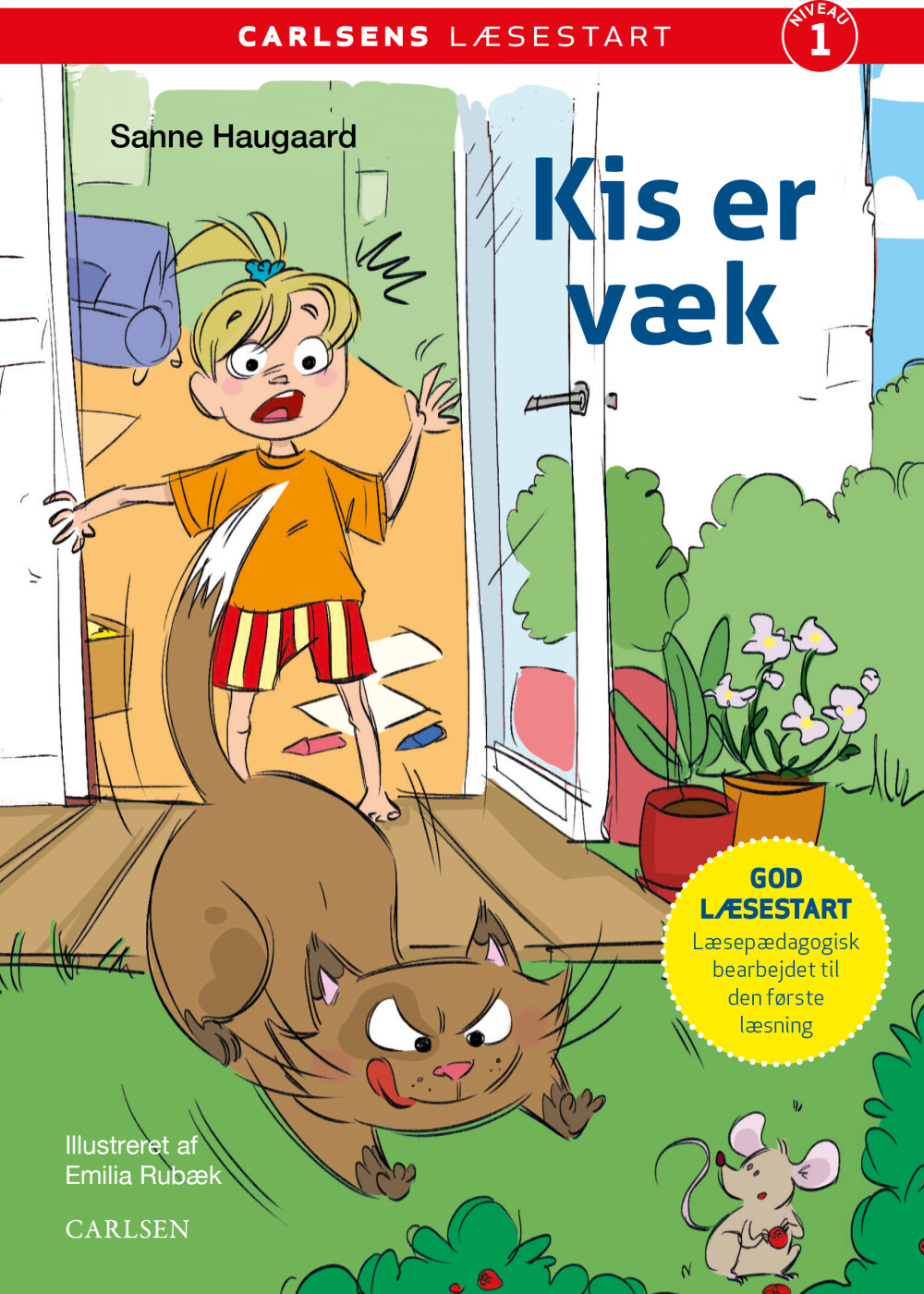 Carlsens Læsestart: Kis Er Væk - Sanne Haugaard - Bog