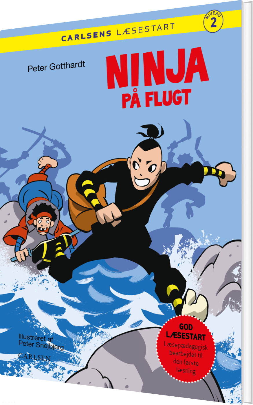 Carlsens Læsestart: Ninja På Flugt - Peter Gotthardt - Bog