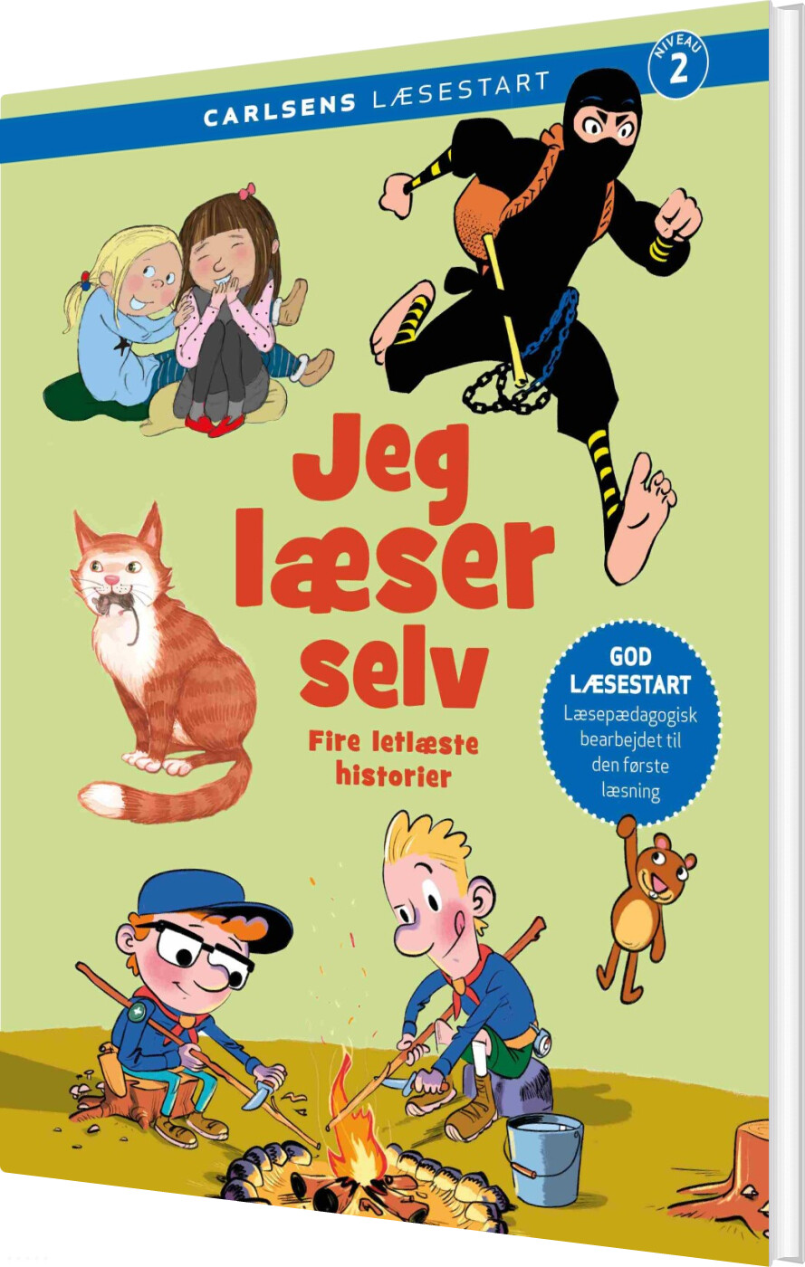 Carlsens Læsestart Niv. 2: Jeg Læser Selv - Peter Gotthardt - Bog