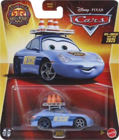 Disney Cars 3 - Race & Rescue - Die Cast Legetøjsbil - Sally - 1:55