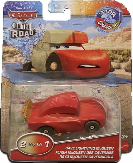 Disney Cars - Color Changers - Cave Lynet Mcqueen - Jhg32