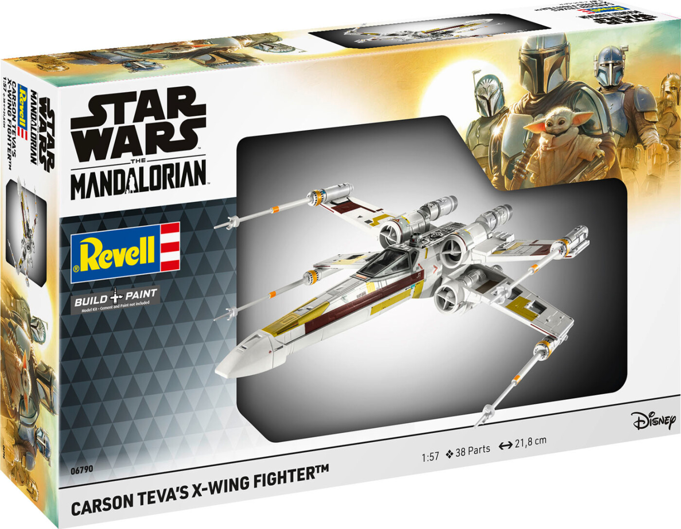Revell - Star Wars Carson Teva's X-wing Fighter - 1:57 - Level 3 - 06790
