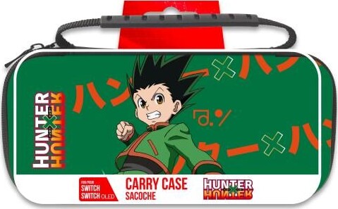 Trade Invaders Hunter X Hunter Slim Bag for Switch and Switch Oled - Green - Gon - Miscellaneous Taske - Nintendo Switch