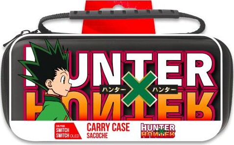 Trade Invaders Hunter X Hunter Slim Bag for Switch and Switch Oled - Color Logo - Gon profile - Miscellaneous Taske - Nintendo Switch
