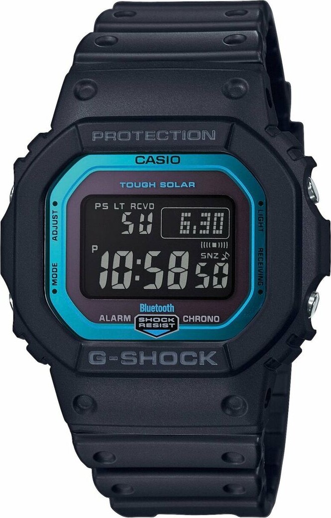 Casio Gw-b5600-2er - Herreur - 43 Mm - Sort Blå
