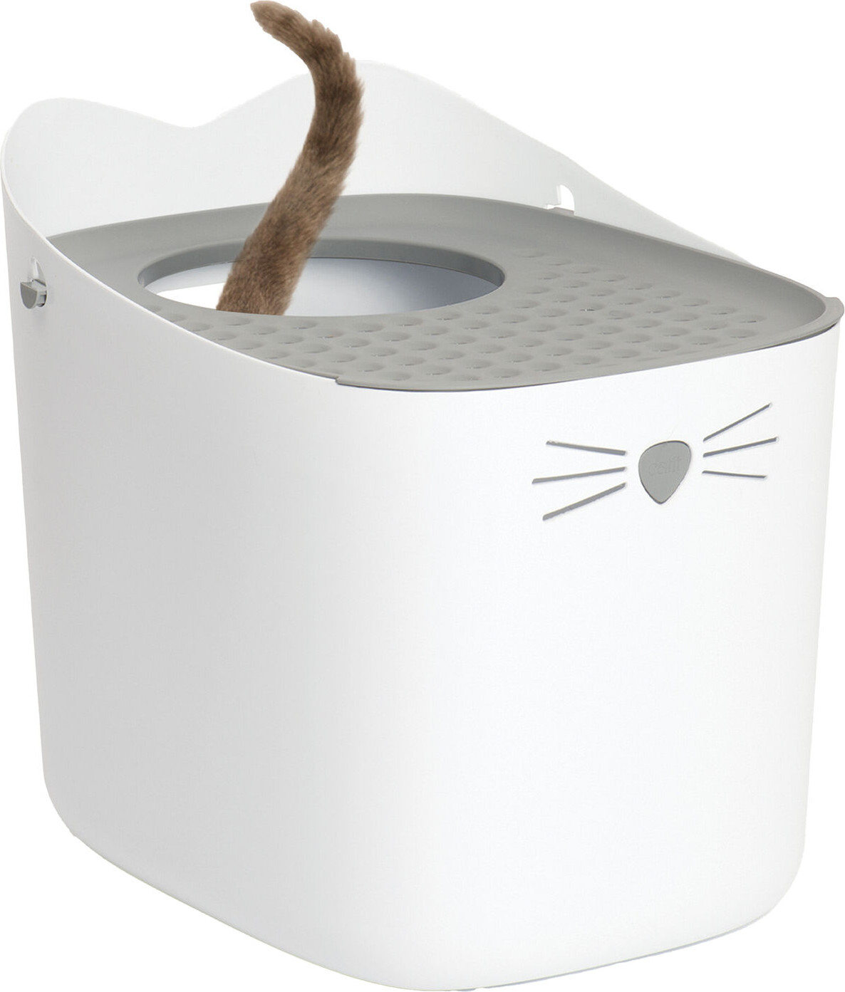 Se Catit - Pixi Jump-inn Katte Toilet Hvid hos Gucca.dk