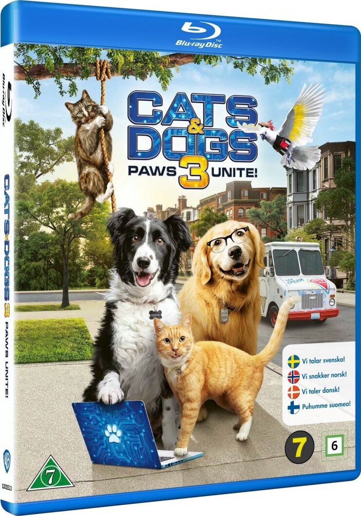 Cats And Dogs 3 / Hund Og Kat Imellem 3 Blu-Ray Film → billigt her - Gucca.dk