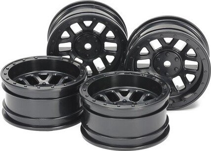 Cc-02 12-spoke Wheels (26mm Width, Offset +6) - 51686 - Tamiya