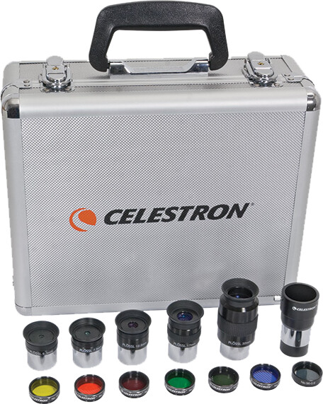Celestron Telescope Eyepiece and Filter Kit 1.25 in Case