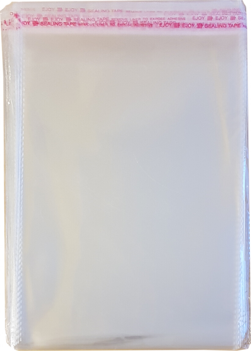 Cellofanpose 160 X 225 Mm - A5 100 Stk