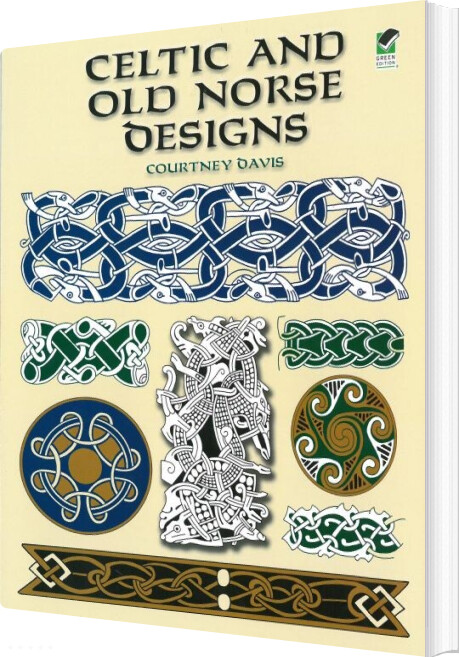 Celtic And Old Norse Designs - Courtney Davis - English Book
