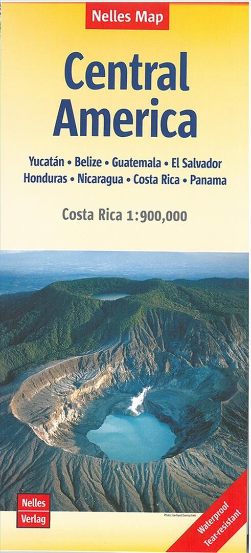Billede af Central America - Nelles Map - Diverse - English Book