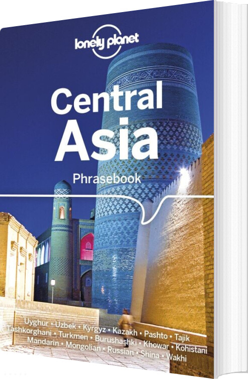 Central Asia Phrasebook & Dictionary - Lonely Planet - English Book