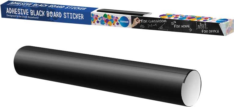 Centrum Selvklæbende Kridttavle A1 - Sort