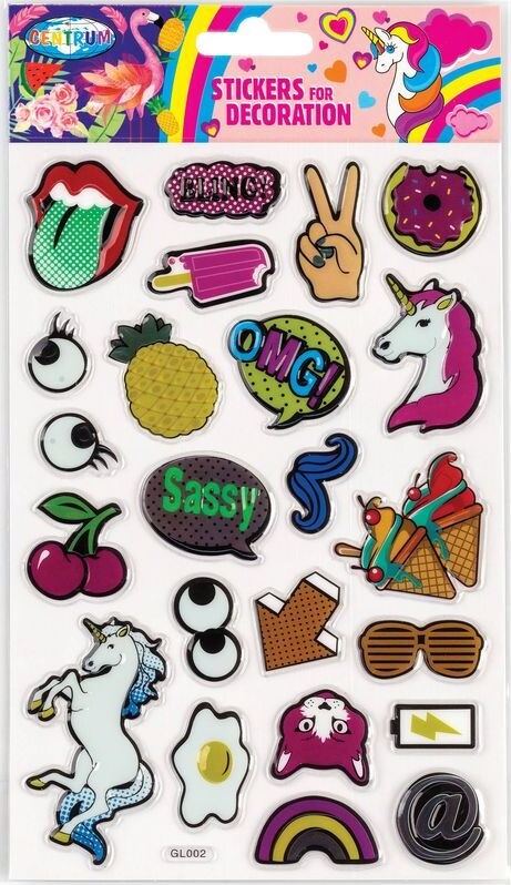 Centrum Stickers Puffy