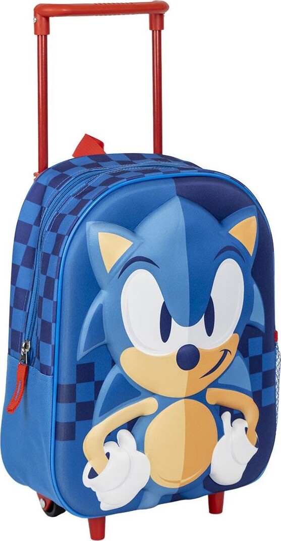 Cerda - Kids Backpack Trolley 3d - Sonic (2100005121)