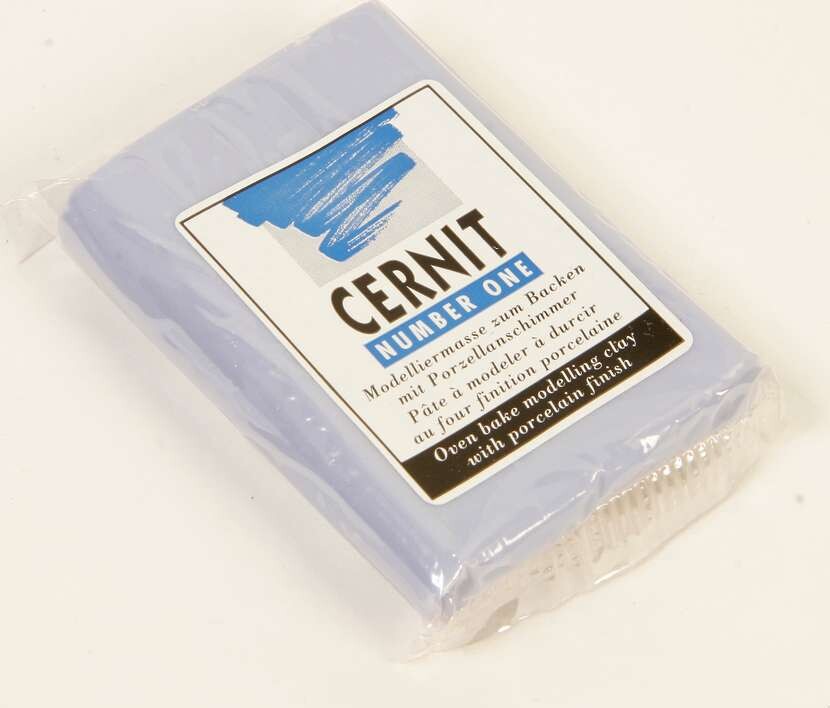 Cernit - Ler - Number One - Blå Grå - 223 - 56 G