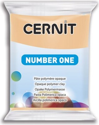 Se Cernit - Ler - Number One - Fersken - 423 - 56 G hos Gucca.dk