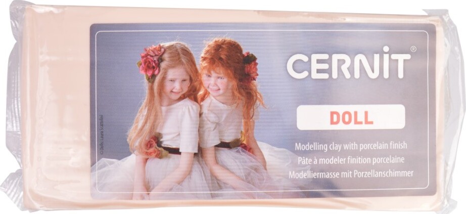 Billede af Cernit - Modellervoks - Doll - Lys Beige 500 G hos Gucca.dk