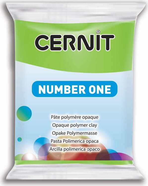 Cernit - Ler - Number One - Lysegrøn - 611 - 56 G