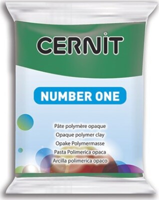 Cernit - Ler - Number One - Petroleumsblå - 620 - 56 G