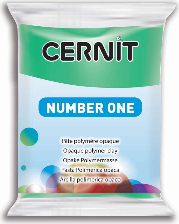 Cernit - Ler - Number One - Græsgrøn - 652 - 56 G