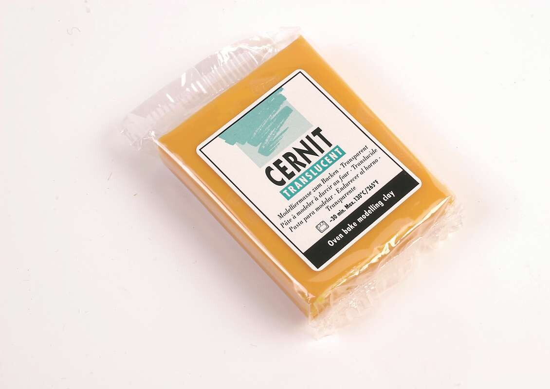 Cernit - Ler - Translucent - Rav - 721 - 56 G