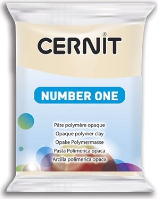 Cernit - Ler - Number One - Sandfarvet - 747 - 56 G