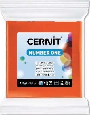 Billede af Cernit - Modellervoks - Number One - Orange 250 G